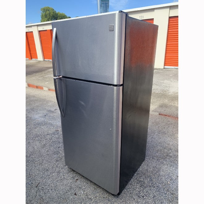 Kenmore Stainless Steel Top and Bottom Refrigerator Kenmore Stainless Steel Top and Bottom Refrigerator